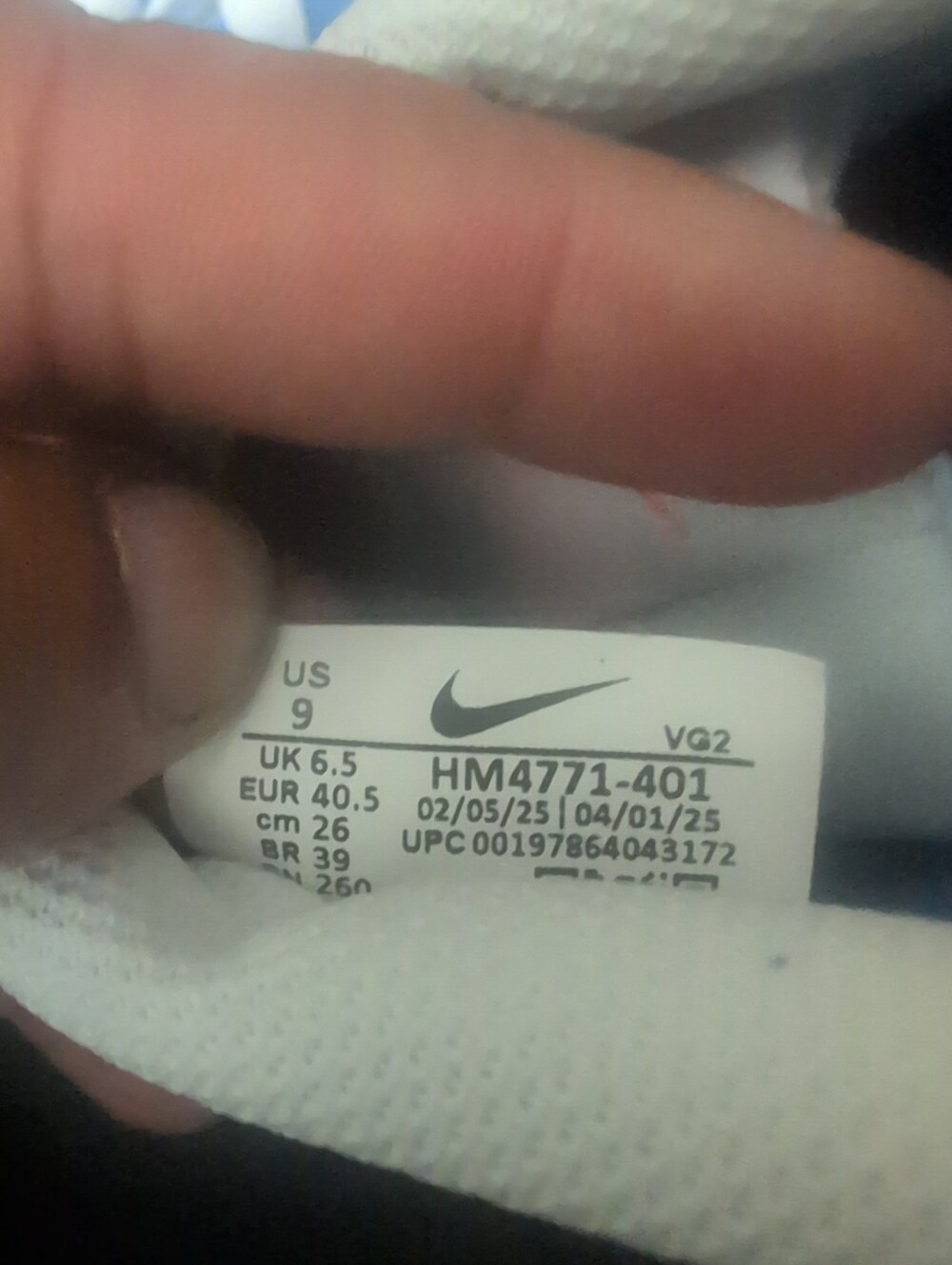 Nike Pacific Game Royal White (Women's) - HM4771-401 -size 9 - Picture 5 of 5